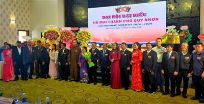 ĐẠI HỘI ĐẠI BIỂU HỌ MAI TP QUY NHƠN BÌNH ĐỊNH KẾT NỐI TÌNH THÂN, CHUNG TAY XÂY DỰNG TỘC HỌ 